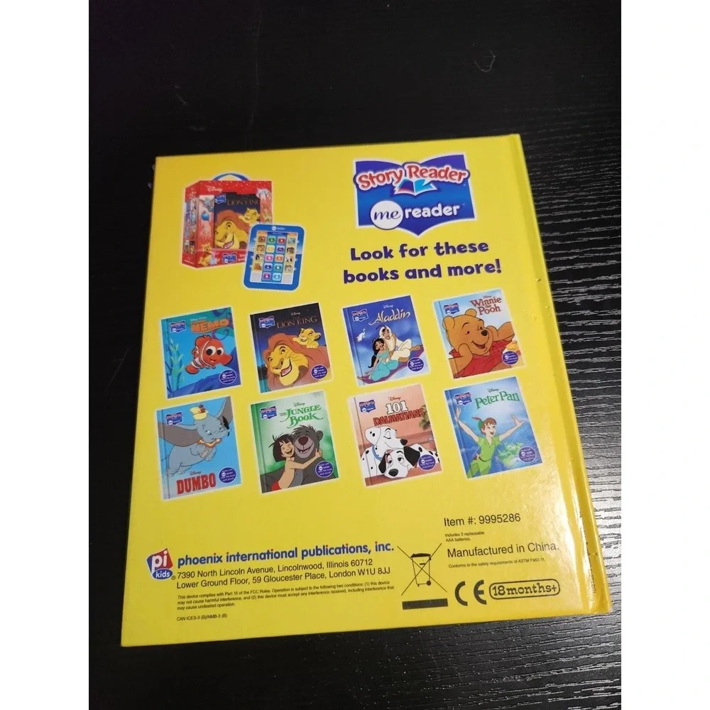 Lot of 3 Disney me reader Books UP Monsters Inc Mickey‎ Clubhouse Story Reader
